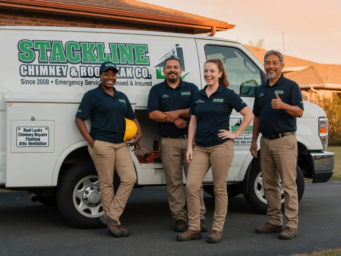 Chimney flashing repair company in Rosholt, WI